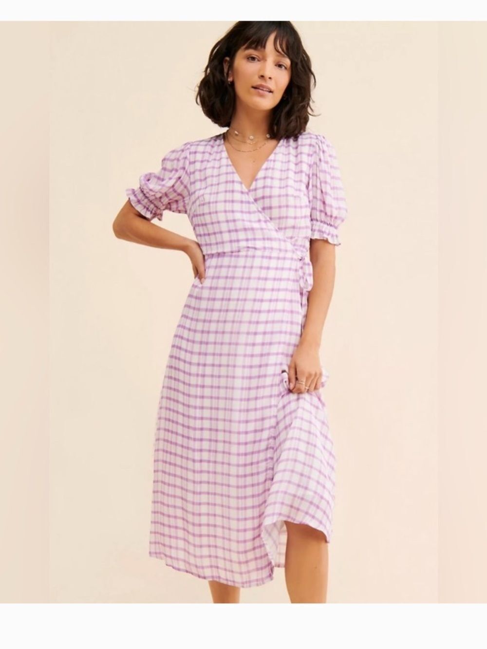 Anthropologie Lily & Lionel Fifi Wrap Dress